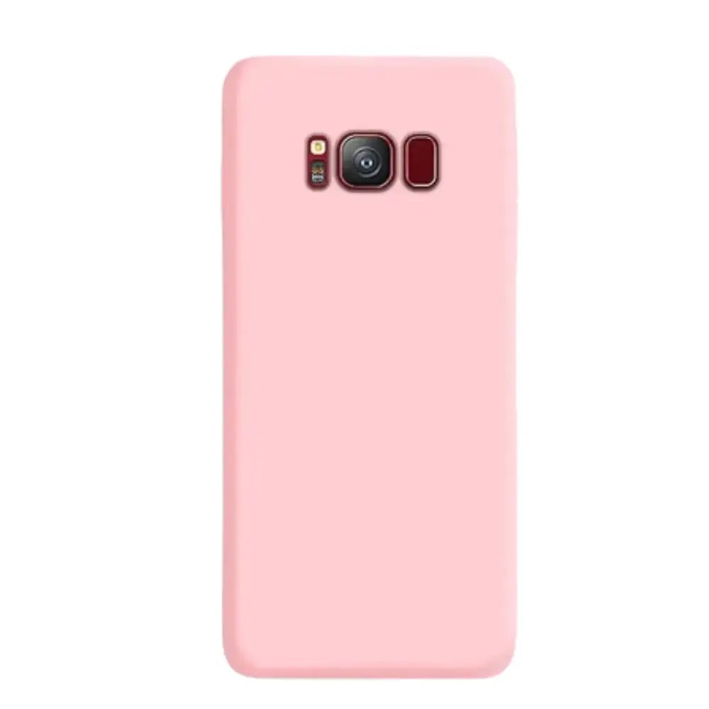 Soft Silicone Cover for Samsung Galaxy Note & S Series (Pink)