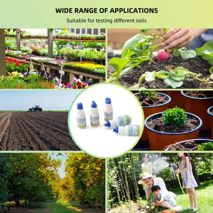 Soil Test Kit for pH, NPK & Nutrients for Garden & Farm
