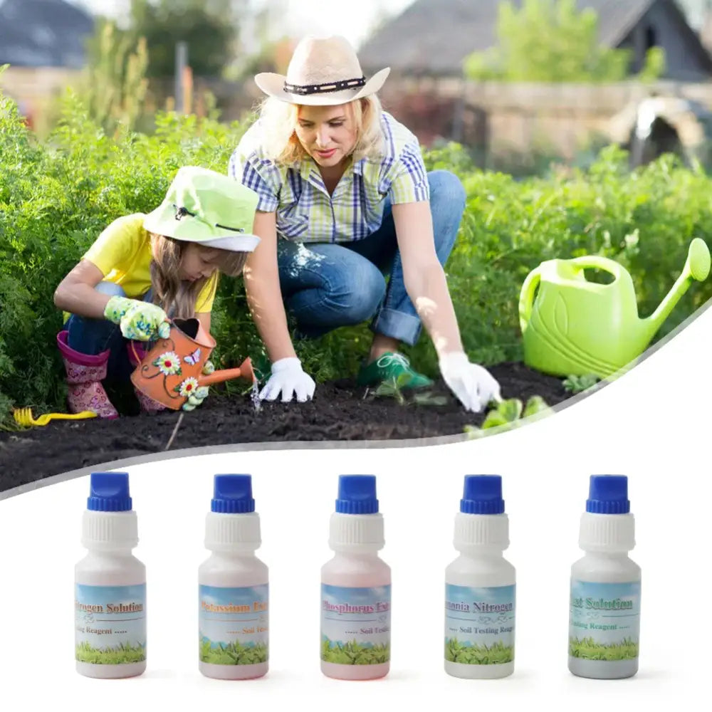 Soil Test Kit for pH, NPK & Nutrients for Garden & Farm