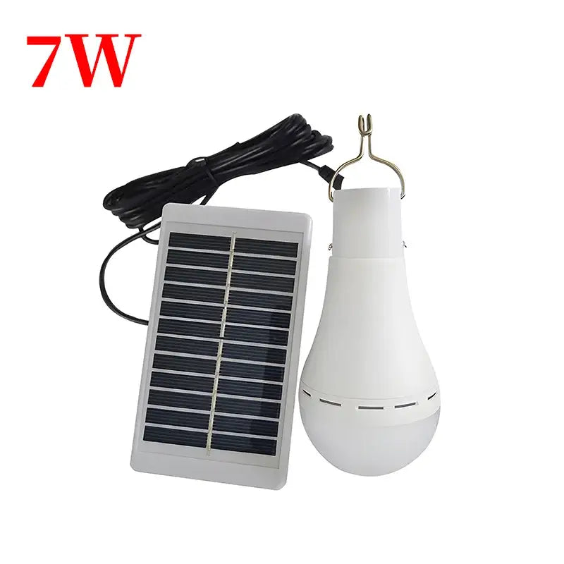 Solar USB Rechargeable Hanging Emergency Waterproof Camping Light