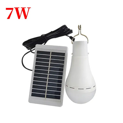 Solar USB Rechargeable Hanging Emergency Waterproof Camping Light
