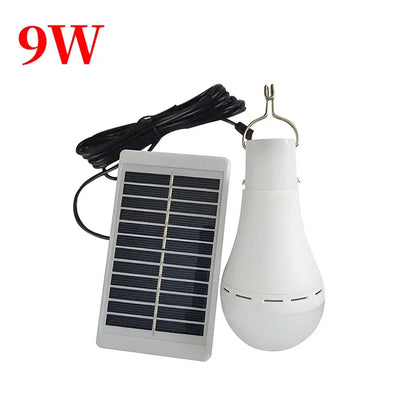 Solar USB Rechargeable Hanging Emergency Waterproof Camping Light