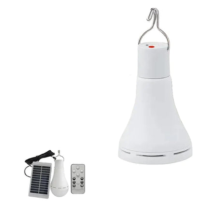 Solar USB Rechargeable Hanging Emergency Waterproof Camping Light