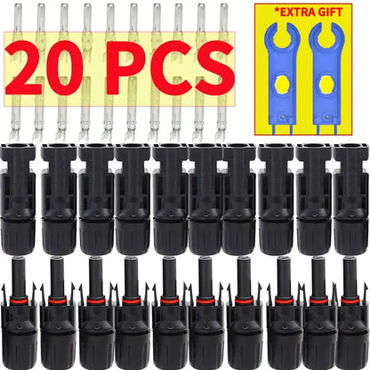 Solar PV Panel Crimping Tool Kit (AWG 14–10, 2.5/4/6mm²)