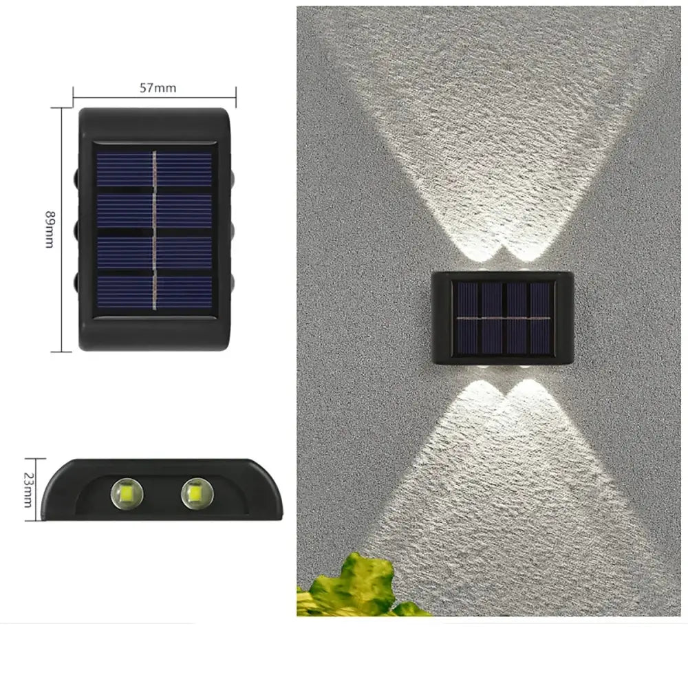 Solar Wall Lamp (different colours available)