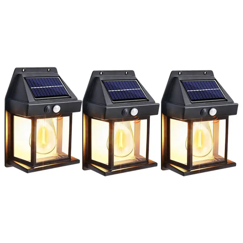 Solar Waterproof Outdoor LED Wall Light with Motion Sensor