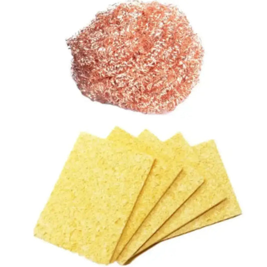 Soldering Iron Tip Cleaning Ball & Sponge