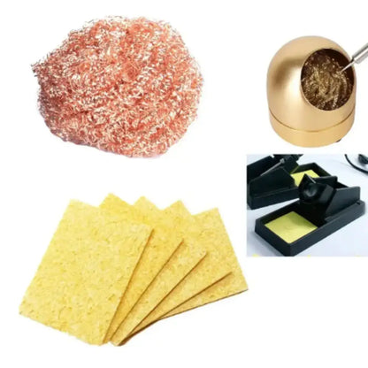 Soldering Iron Tip Cleaning Ball & Sponge