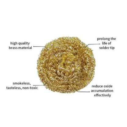 Soldering Iron Tip Cleaning Ball & Sponge