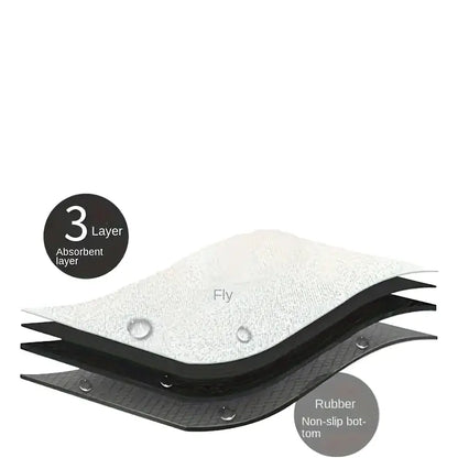 Solid Color Kitchen Mat – Non-Slip & Absorbent (4 colours available)