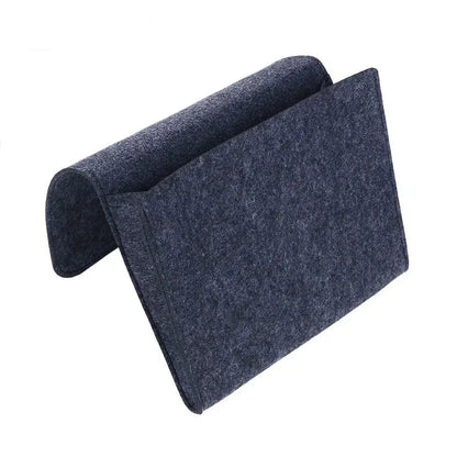 Space-Saving Sofa & Bedside Remote Control Holder with Organizer Pockets