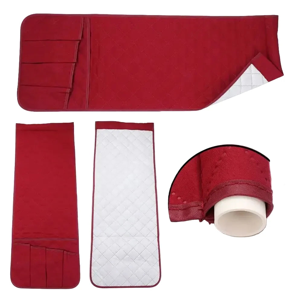 Space-Saving Sofa & Bedside Remote Control Holder with Organizer Pockets