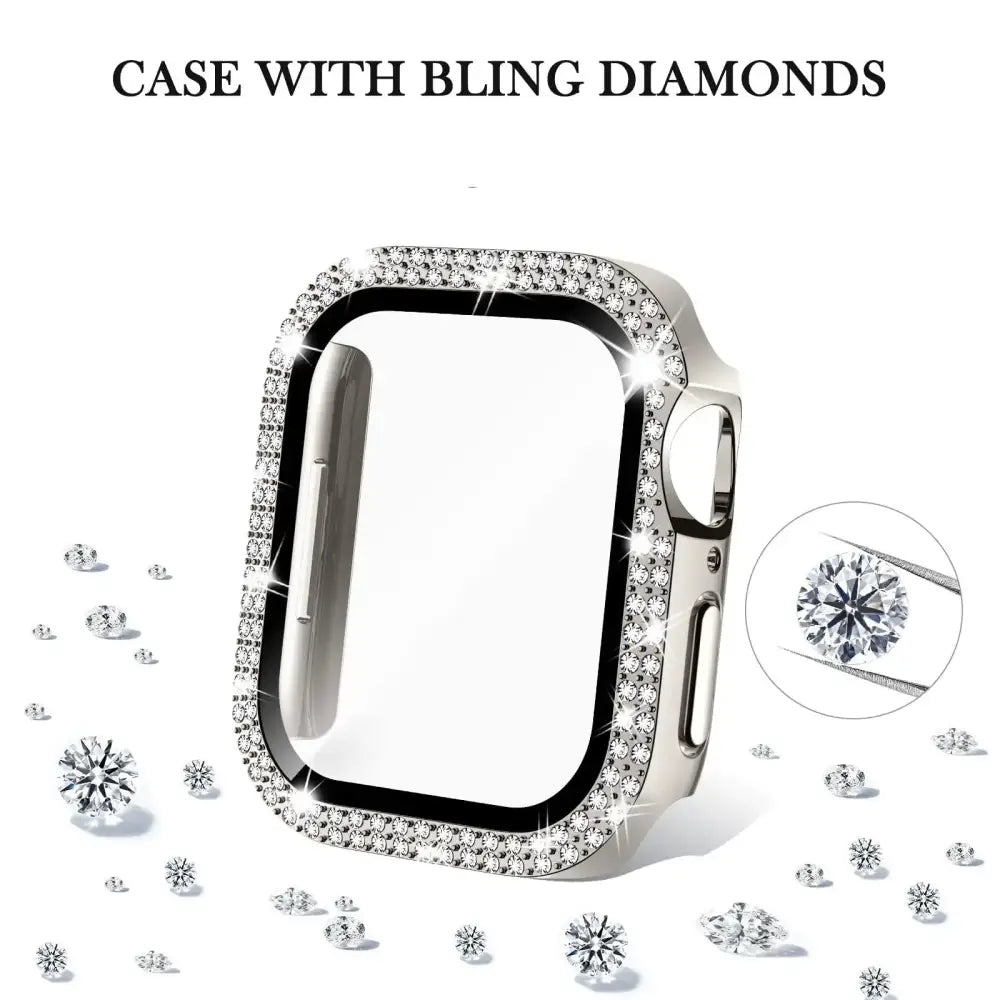 Sparkle Protective Case for the Apple Watch 7, 8 & 9 (41mm) Series