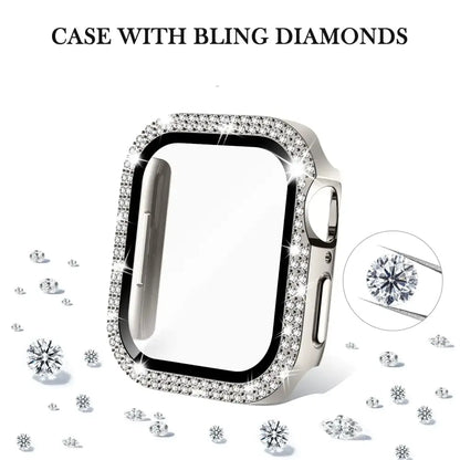 Sparkle Protective Case for the Apple Watch 7, 8 & 9 (41mm) Series