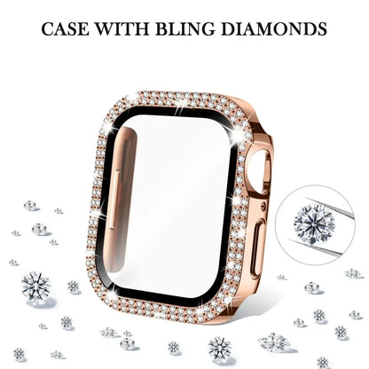 Sparkle Protective Case for the Apple Watch 7, 8 & 9 (41mm) Series