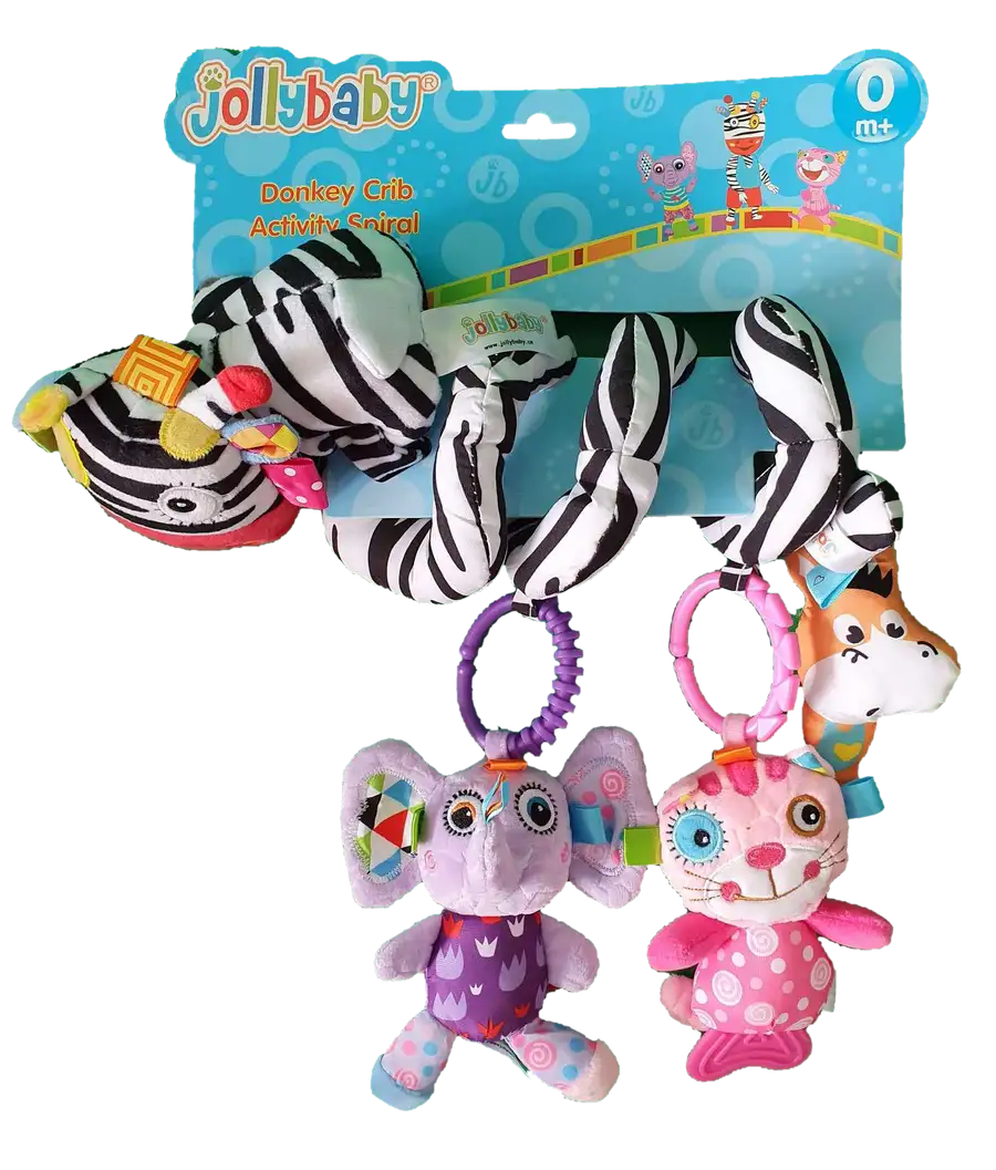 Crib Activity Spiral - ZEBRA - Babyonline