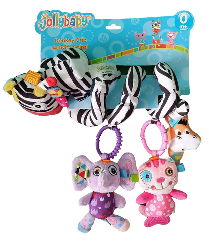 Crib Activity Spiral - ZEBRA - Babyonline