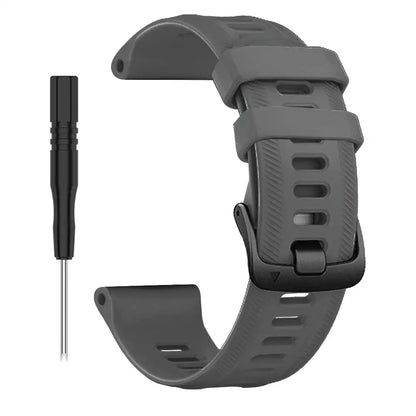 Sports Silicone Strap for the Garmin Forerunner Series - 22mm (10 different colours available)