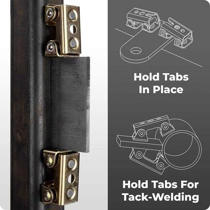 4pcs Adjustable Magnetic V-Pads Hand Tools Welding Fixture