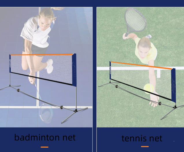 Portable Badminton Net Set 4.1m + Balls
