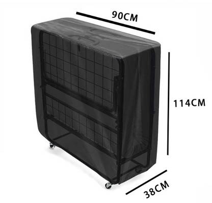 90x38x114cm Folding Bed Storage Cover