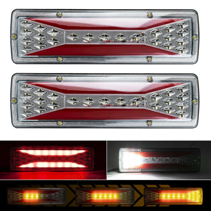 2x LED Trailer Lights Tail Lamp Stop Brake Dynamic Indicator 12V Taillight Pair - salelink.co.nz
