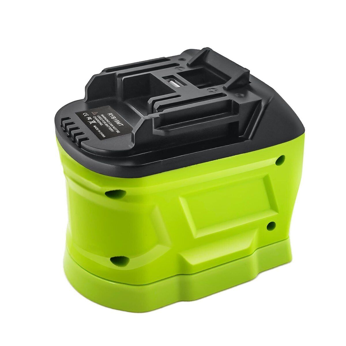 Ryobi 18V Battery P107 P108 P109 to Makita 18V BL1850 BL1860 Battery Converter