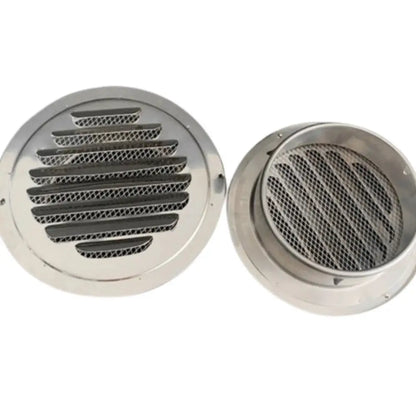 Stainless Steel 100mm RV Exterior Air Vent Grille