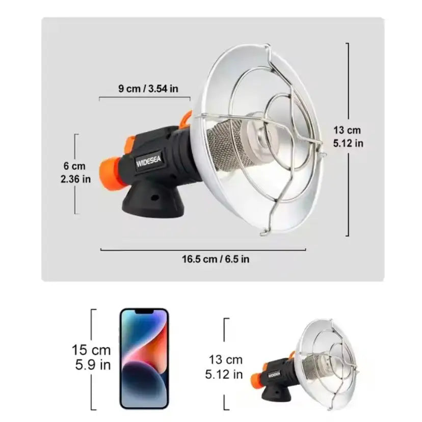 Stainless Steel Camping Heater