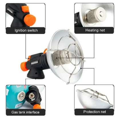 Stainless Steel Camping Heat Lamp