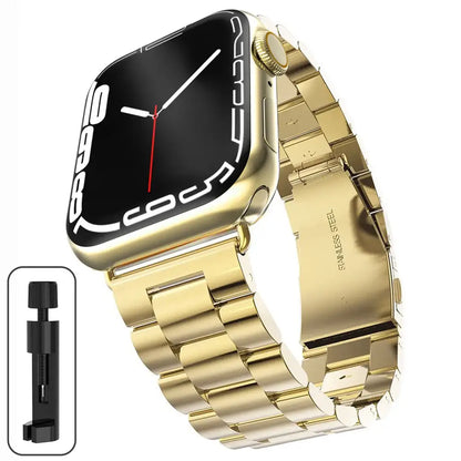 Stainless Steel Strap for the Apple Watch Ultra/Series 4–10 (38–49mm) (available in 15 colours)