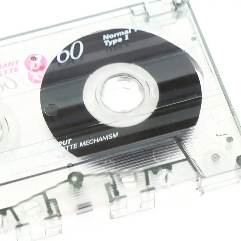 Standard 60 Minute Cassette Tape