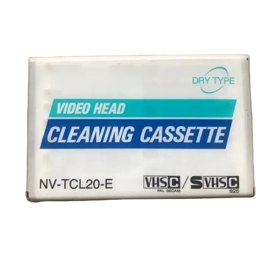 VHS-C Camcorder Cleaning Tape for Panasonic & TDK