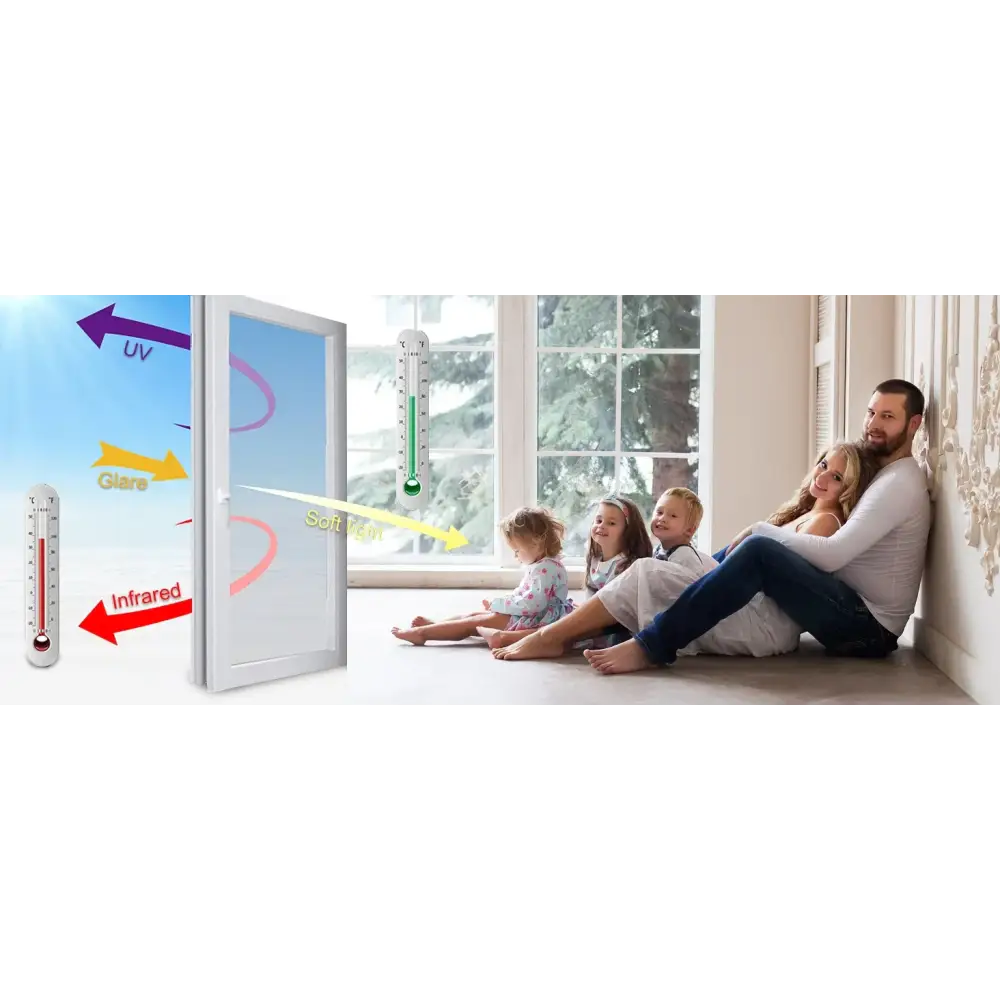 Self-adhesive Window Tint Film (available in different sizes and colours)