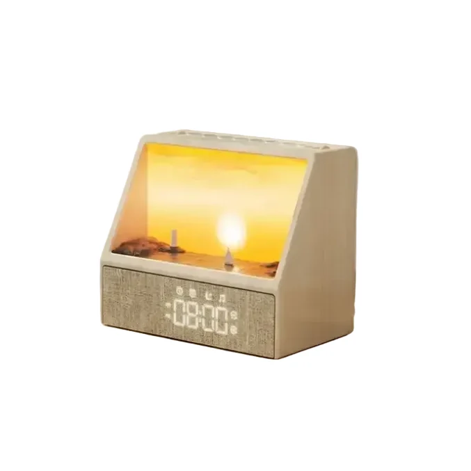 Sunrise Alarm Clock with White Noise, Bluetooth, Wake-Up Light & Soothing Sounds