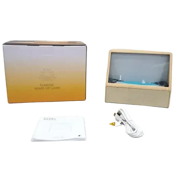 Sunrise Alarm Clock with White Noise, Bluetooth, Wake-Up Light & Soothing Sounds