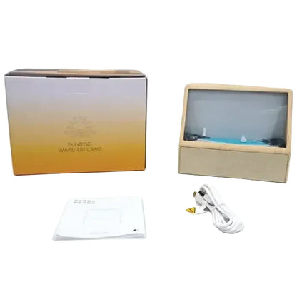 Sunrise Alarm Clock with White Noise, Bluetooth, Wake-Up Light & Soothing Sounds