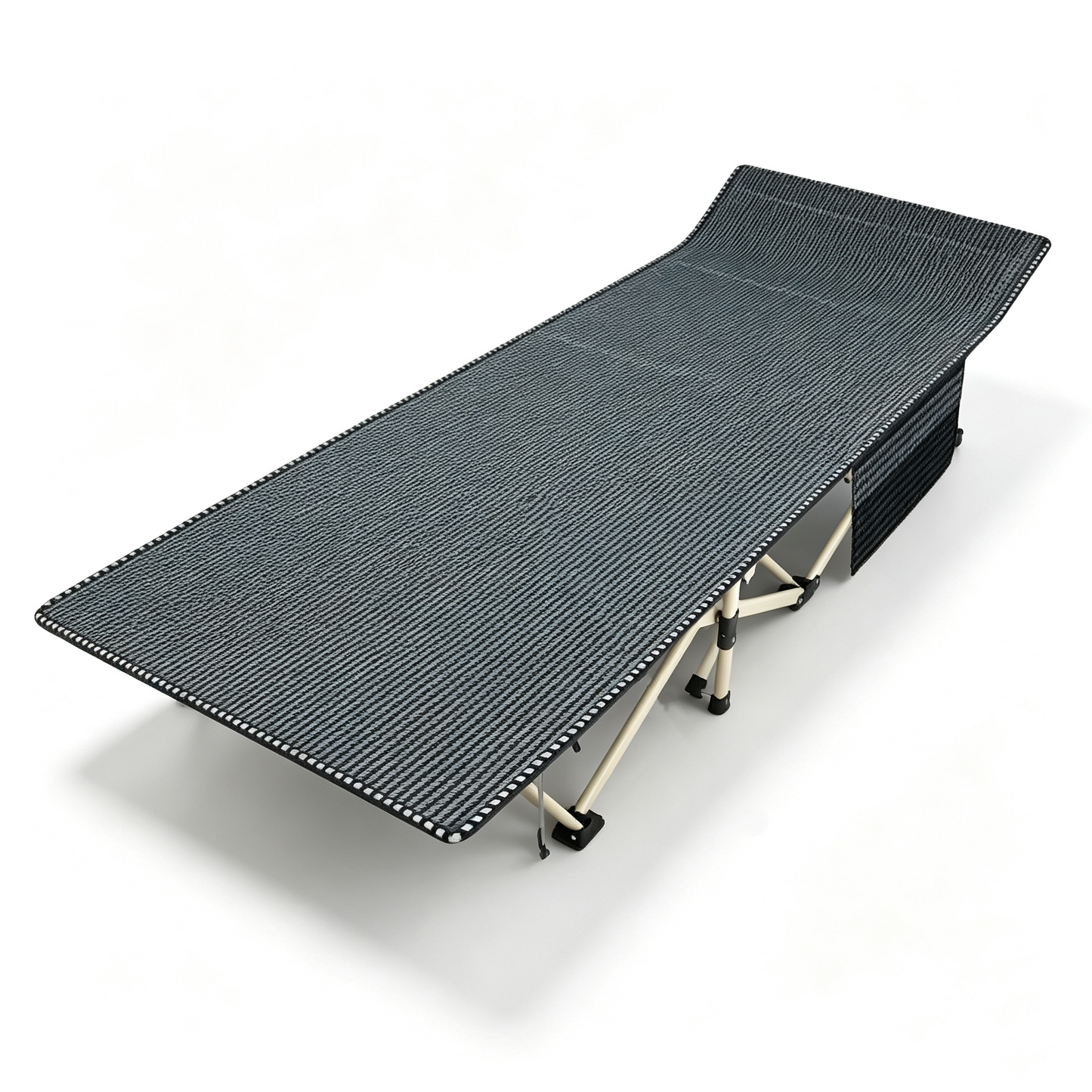 Folding Camping Stretcher Bed 190x71x36cm
