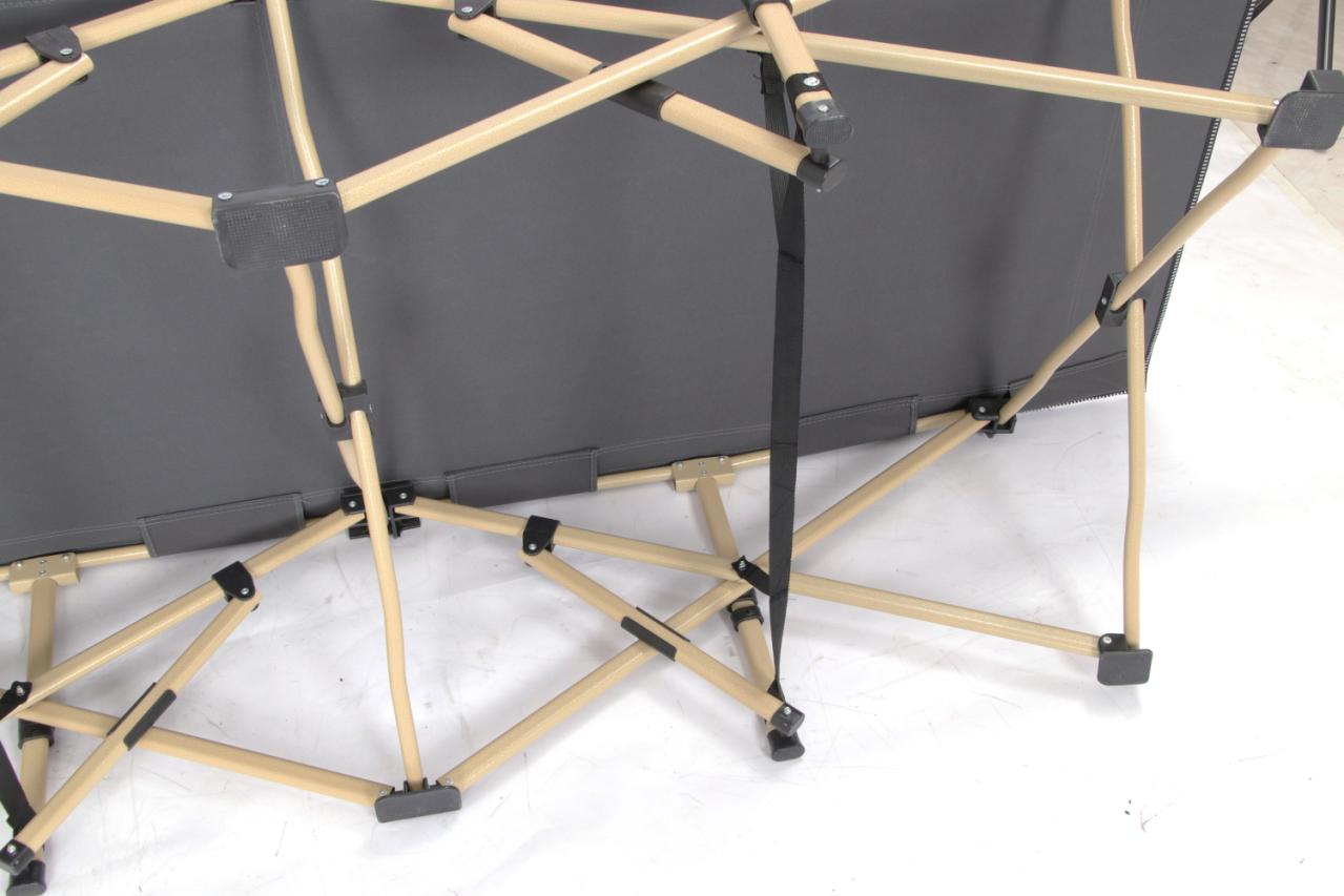 Folding Camping Stretcher Bed 190x71x36cm