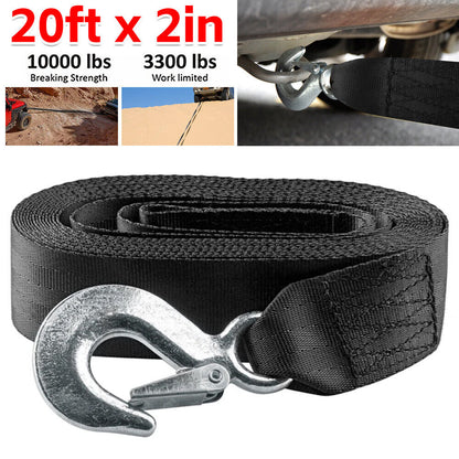 Marine Boat Trailer Hand Winch Strap Replacement Heavy 6M x 50MM
