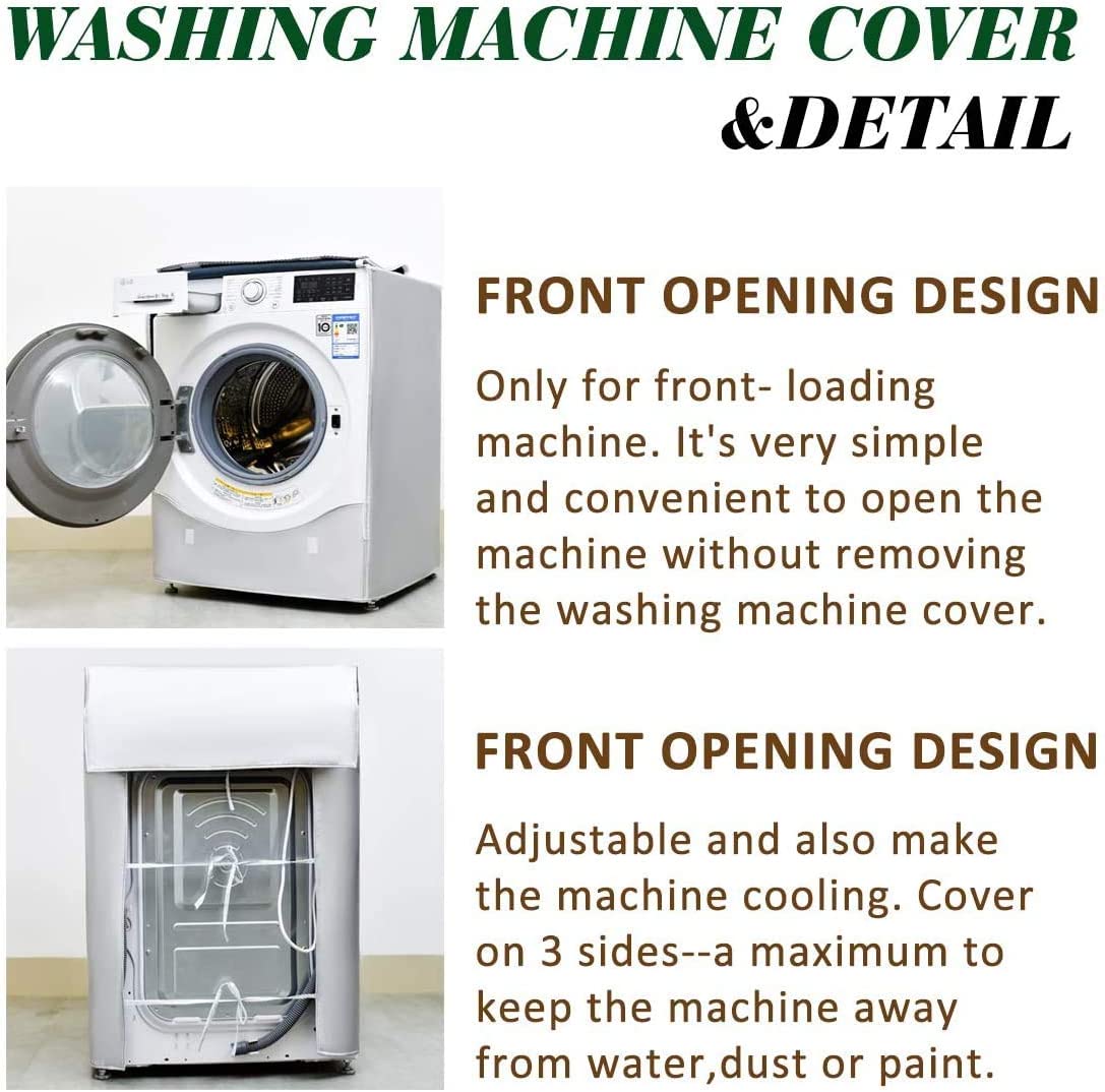 Capacity 6-6.5KG Front Loading Washing Machine Cover