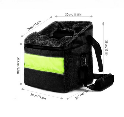 Pet Bike Basket Dog Carrier