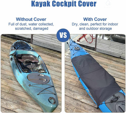 112x72cm Kayak Cockpit Drape Waterproof Seal Cockpit Cover
