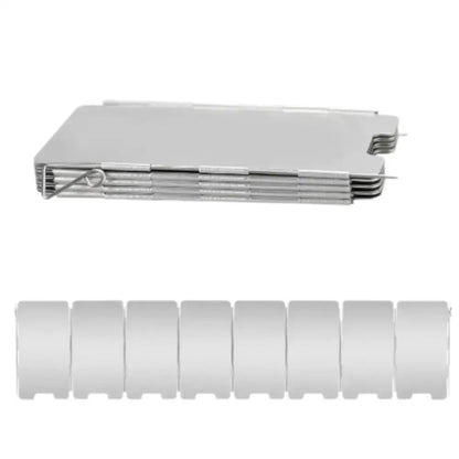 Tall Aluminium Stove Windscreen – Foldable Gas Burner Shield