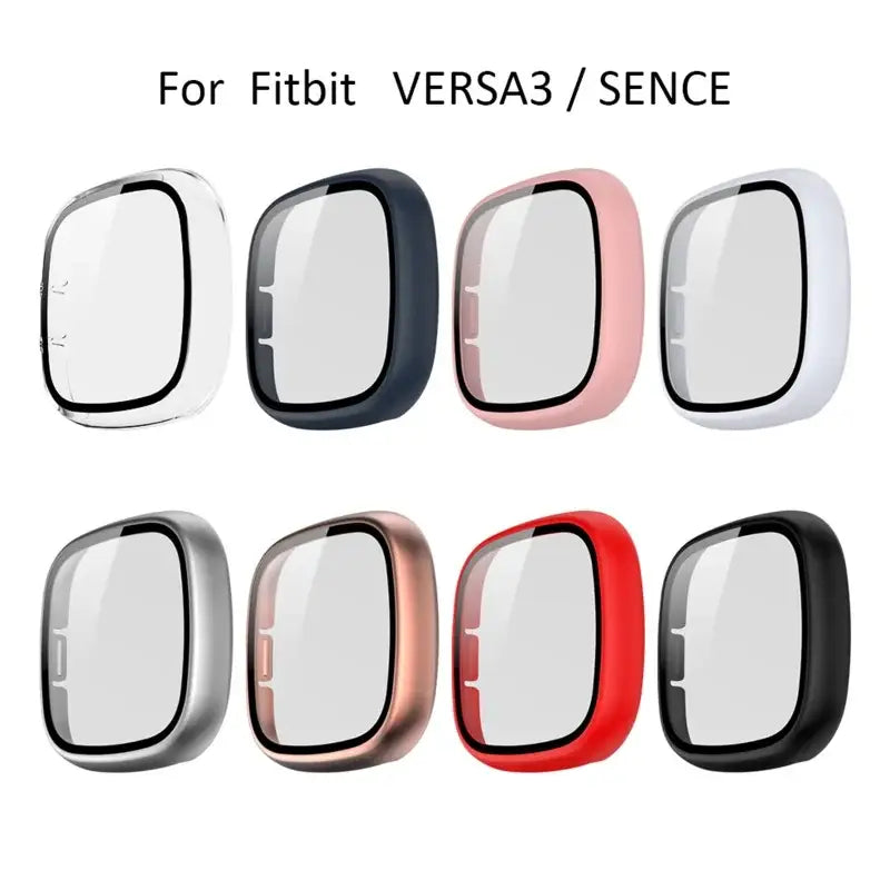 Tempered Glass Case Cover for the Fitbit Versa 3