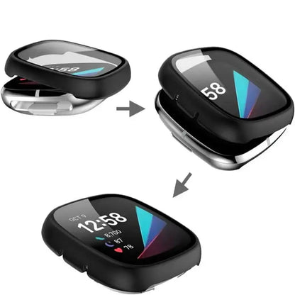 Tempered Glass Case for the Fitbit Sense