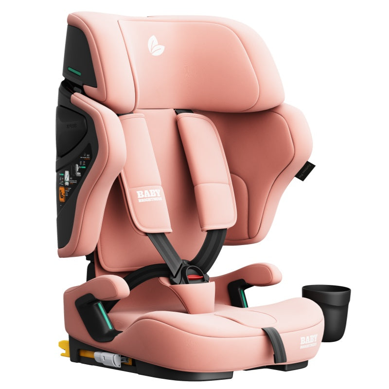 Baby Brightness Fortress Pro Portable Travel Booster Car Seat Pink - image 2