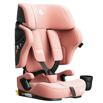 Baby Brightness Fortress Pro Portable Travel Booster Car Seat Pink - image 2