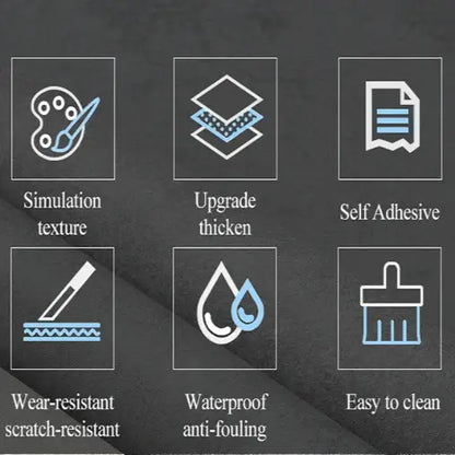 Thick Waterproof PVC Floor Stickers (40cm) (4 designs available)