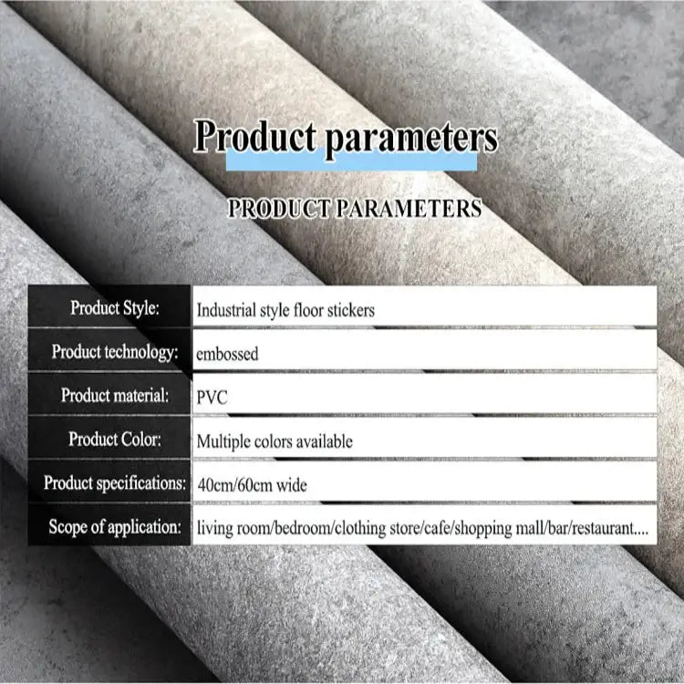 Thick Wood Grain PVC Floor Sticker (40cm) (available in 5 designs)